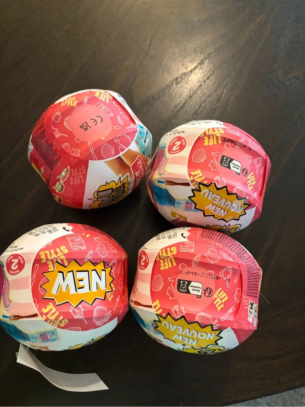 Mini Verse Surprise Ball - make it mini lifestyle lot of 4 new sealed